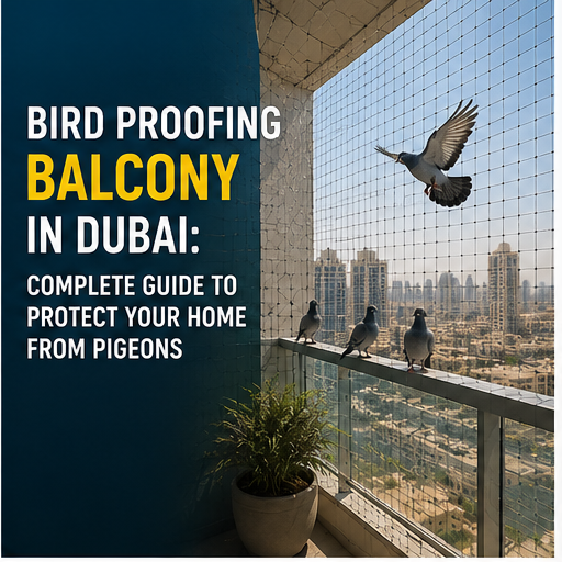 Bird Proofing Balcony in Dubai