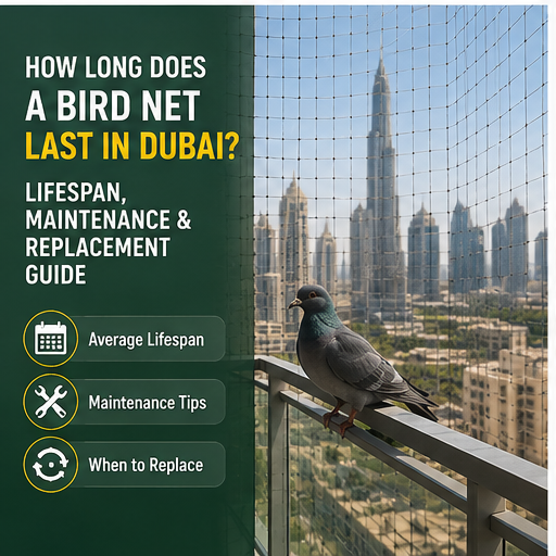 How Long Does a Bird Net Last in Dubai